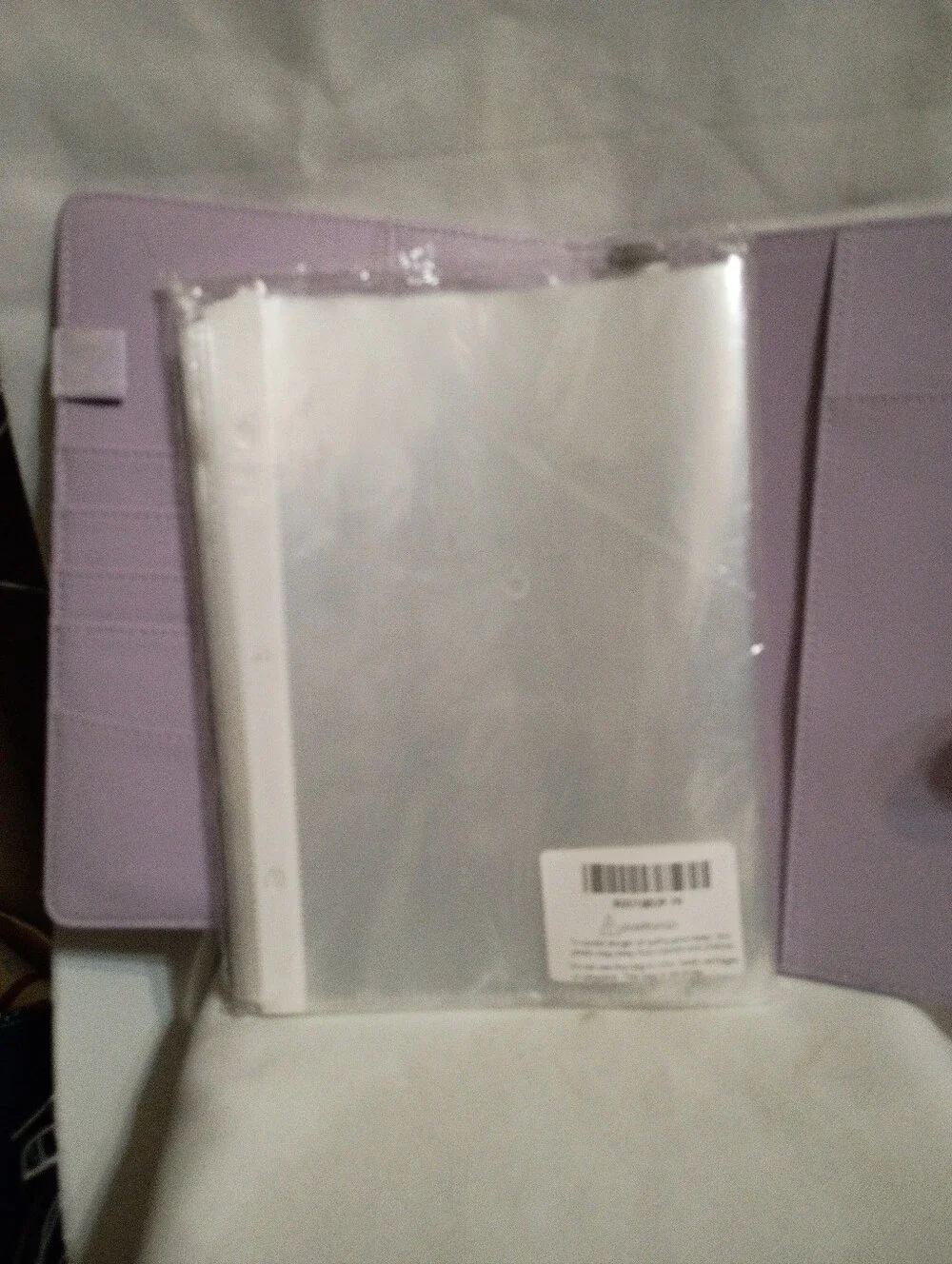 N/A purple binder